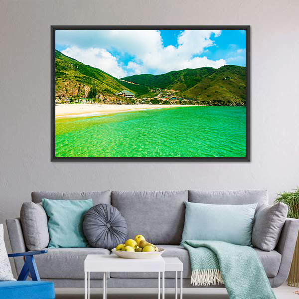 Ky Co Island Vietnam Beach Canvas Wall Art