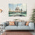 St Paul's Cathedral And Millennium Bridge Canvas Wall Art-1 Piece-Gallery Wrap-36" x 24"-Tiaracle