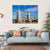 Tower Bridge In London Under Blue Sky Canvas Wall Art-1 Piece-Gallery Wrap-36" x 24"-Tiaracle