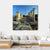 Temple Columns In Paphos Canvas Wall Art-4 Square-Gallery Wrap-17" x 17"-Tiaracle