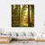 Forest At Dusk Canvas Wall Art-4 Square-Gallery Wrap-17" x 17"-Tiaracle