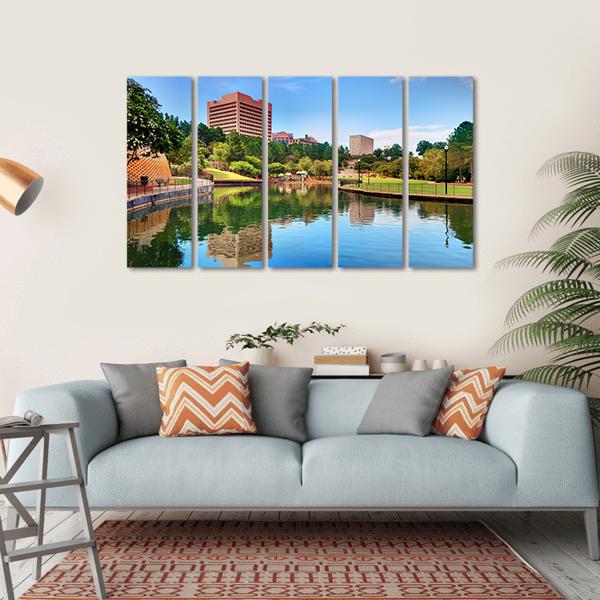 Finlay Park Columbia Canvas Wall Art-5 Horizontal-Gallery Wrap-22" x 12"-Tiaracle