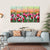 Beautiful Tulips Field Canvas Wall Art-5 Horizontal-Gallery Wrap-22" x 12"-Tiaracle