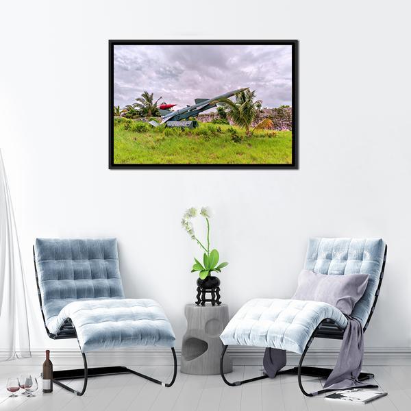 Ballistic Missile Canvas Wall Art-3 Horizontal-Gallery Wrap-25" x 16"-Tiaracle