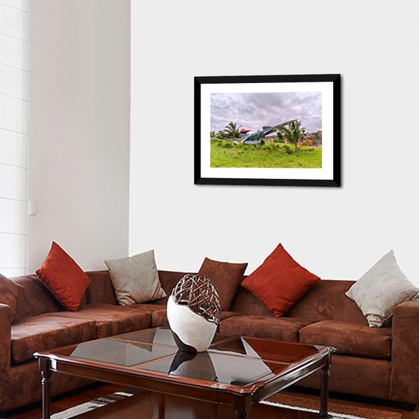 Ballistic Missile Canvas Wall Art-3 Horizontal-Gallery Wrap-25" x 16"-Tiaracle
