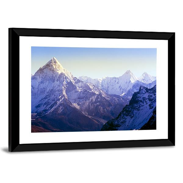 Beautiful Mount Everest Canvas Wall Art-3 Horizontal-Gallery Wrap-25&quot; x 16&quot;-Tiaracle