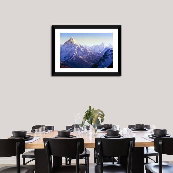 Beautiful Mount Everest Canvas Wall Art-3 Horizontal-Gallery Wrap-25&quot; x 16&quot;-Tiaracle