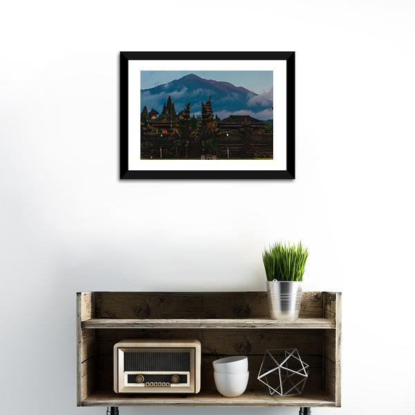 Besakih Temple Indonesia Canvas Wall Art-3 Horizontal-Gallery Wrap-25" x 16"-Tiaracle