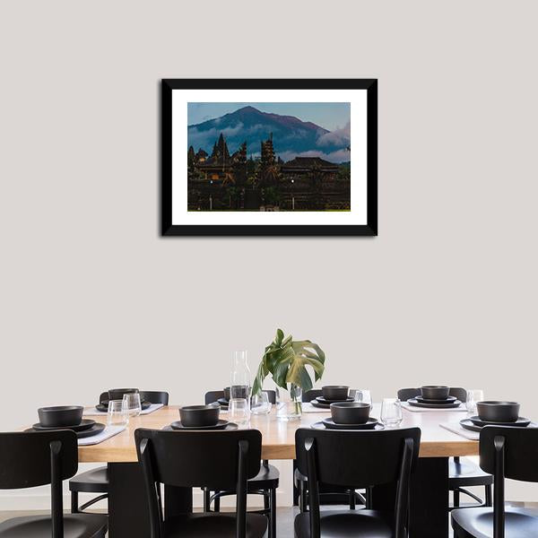 Besakih Temple Indonesia Canvas Wall Art-3 Horizontal-Gallery Wrap-25" x 16"-Tiaracle