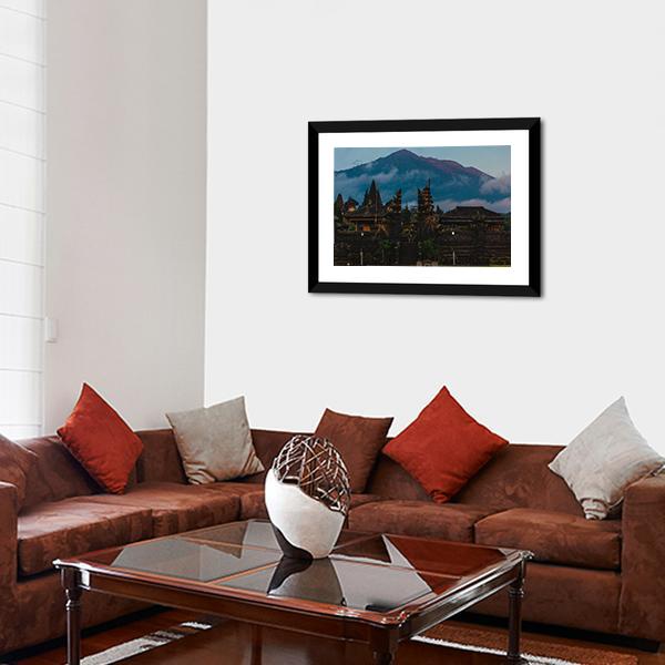 Besakih Temple Indonesia Canvas Wall Art-3 Horizontal-Gallery Wrap-25" x 16"-Tiaracle