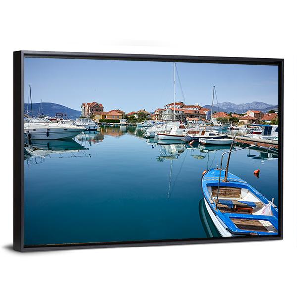 Boats &amp; Yachts Canvas Wall Art-3 Horizontal-Gallery Wrap-25" x 16"-Tiaracle