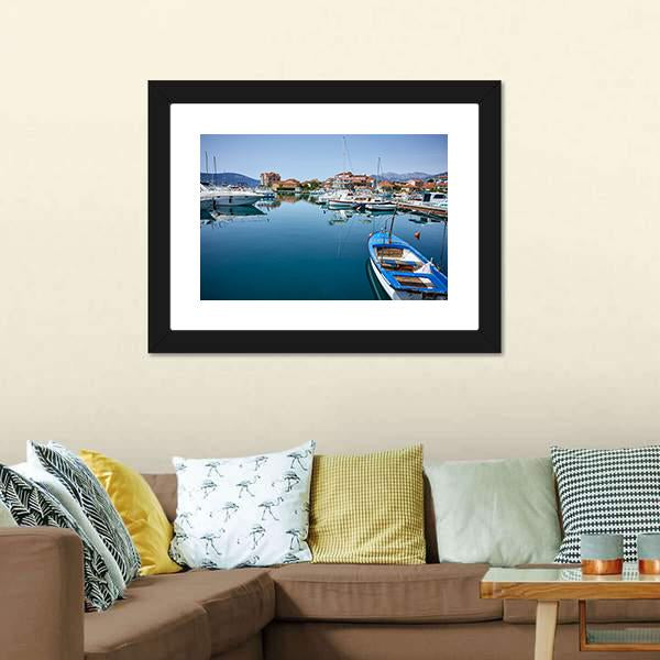Boats &amp; Yachts Canvas Wall Art-3 Horizontal-Gallery Wrap-25" x 16"-Tiaracle