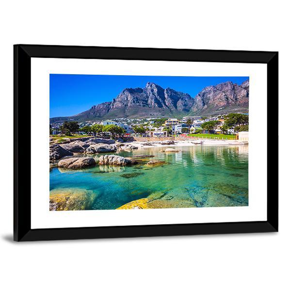 Cape Town South Africa Canvas Wall Art-3 Horizontal-Gallery Wrap-25" x 16"-Tiaracle