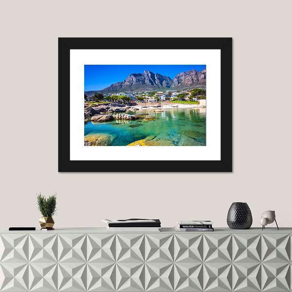 Cape Town South Africa Canvas Wall Art-3 Horizontal-Gallery Wrap-25" x 16"-Tiaracle