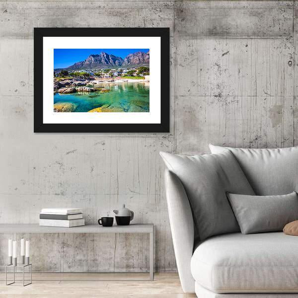Cape Town South Africa Canvas Wall Art-3 Horizontal-Gallery Wrap-25" x 16"-Tiaracle