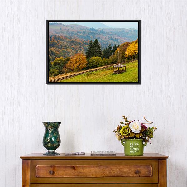 Carpathian Mountains Landscape Ukraine Canvas Wall Art-3 Horizontal-Gallery Wrap-25" x 16"-Tiaracle