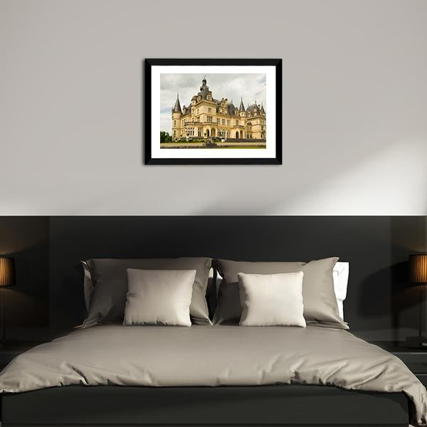 Castle Of Valmirande Canvas Wall Art-3 Horizontal-Gallery Wrap-25" x 16"-Tiaracle