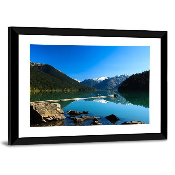 Cheakamus Lake Canvas Wall Art-3 Horizontal-Gallery Wrap-25" x 16"-Tiaracle