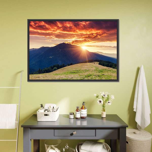 Dramatic Scenery Ukraine Canvas Wall Art-3 Horizontal-Gallery Wrap-25" x 16"-Tiaracle