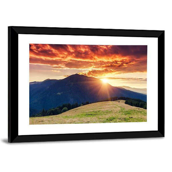 Dramatic Scenery Ukraine Canvas Wall Art-3 Horizontal-Gallery Wrap-25" x 16"-Tiaracle