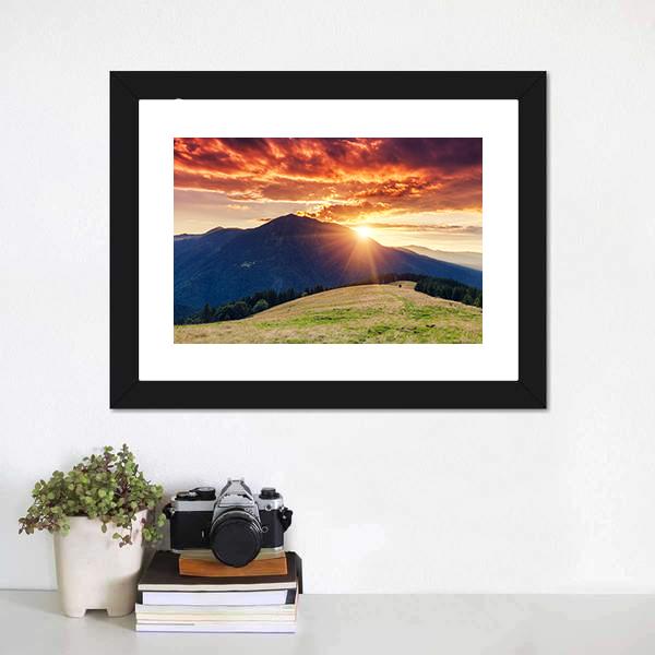 Dramatic Scenery Ukraine Canvas Wall Art-3 Horizontal-Gallery Wrap-25" x 16"-Tiaracle