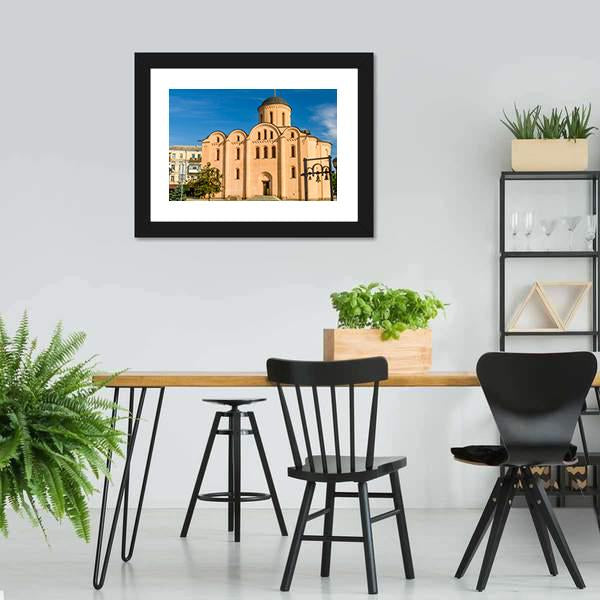 God Church In Kiev Canvas Wall Art-3 Horizontal-Gallery Wrap-25" x 16"-Tiaracle