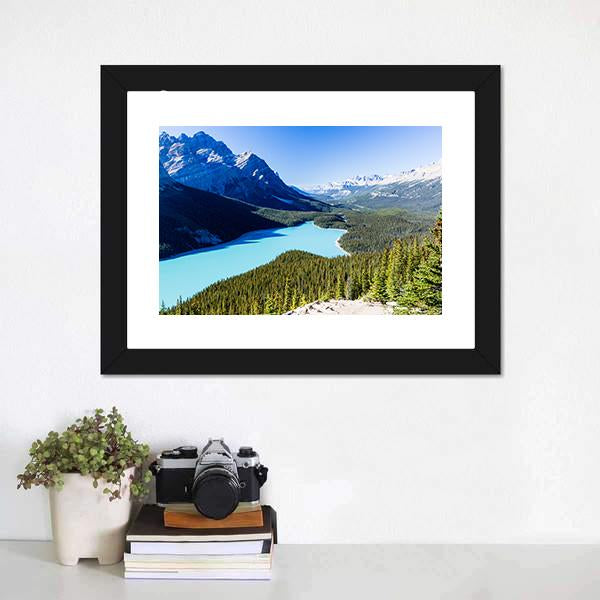 Icefields Parkway Canvas Wall Art-3 Horizontal-Gallery Wrap-25" x 16"-Tiaracle