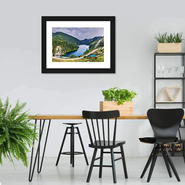 Lake Kolsai Kazakhstan Canvas Wall Art-3 Horizontal-Gallery Wrap-25" x 16"-Tiaracle