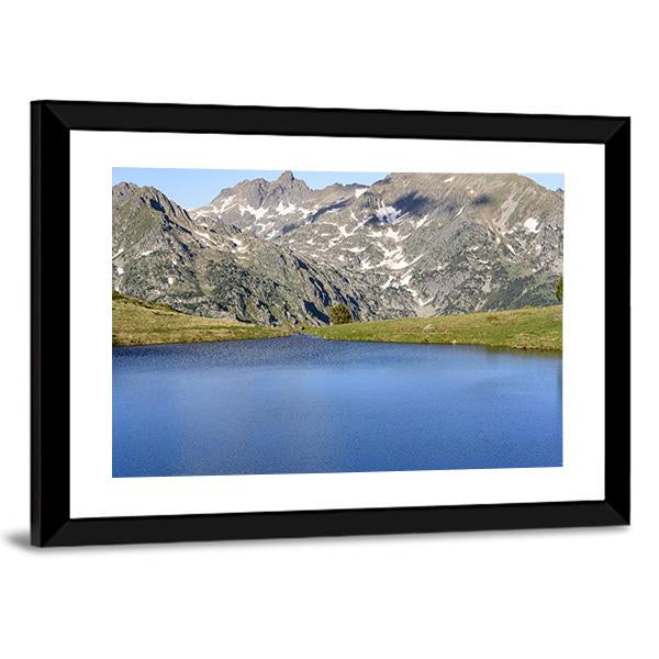 Lake Of Querol Canvas Wall Art-3 Horizontal-Gallery Wrap-25" x 16"-Tiaracle