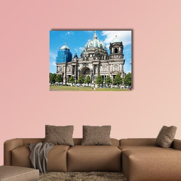 Lustgarten Park In Berlin Germany Canvas Wall Art-1 Piece-Gallery Wrap-36" x 24"-Tiaracle