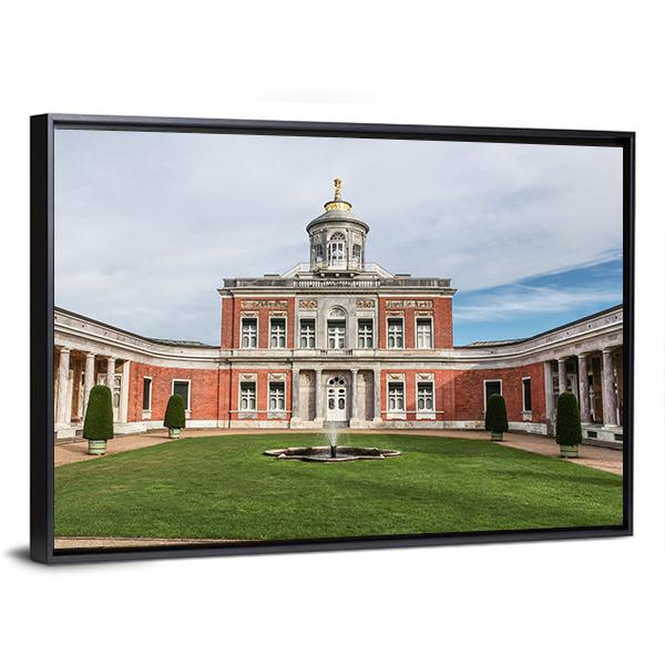 Marble Palace In Germany Canvas Wall Art-3 Horizontal-Gallery Wrap-25" x 16"-Tiaracle