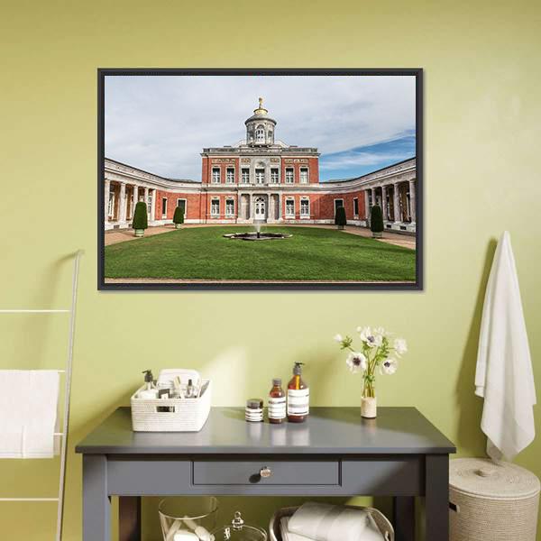 Marble Palace In Germany Canvas Wall Art-3 Horizontal-Gallery Wrap-25" x 16"-Tiaracle
