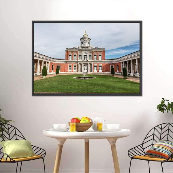 Marble Palace In Germany Canvas Wall Art-3 Horizontal-Gallery Wrap-25" x 16"-Tiaracle