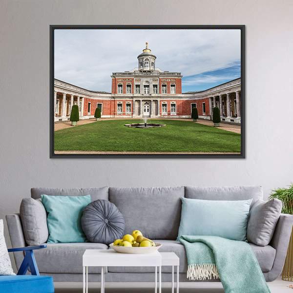 Marble Palace In Germany Canvas Wall Art-3 Horizontal-Gallery Wrap-25" x 16"-Tiaracle