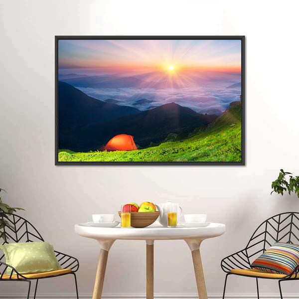 Marmarosh Mountain Ukraine Canvas Wall Art-3 Horizontal-Gallery Wrap-25" x 16"-Tiaracle