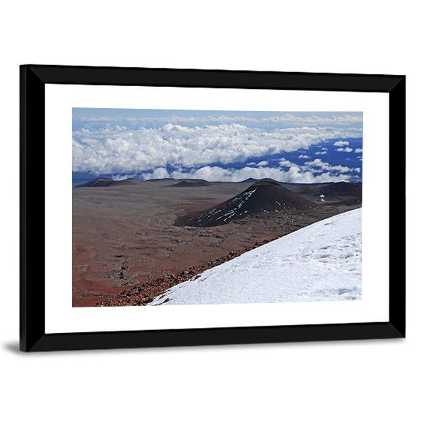 Mauna Kea Volcano Canvas Wall Art-3 Horizontal-Gallery Wrap-25" x 16"-Tiaracle