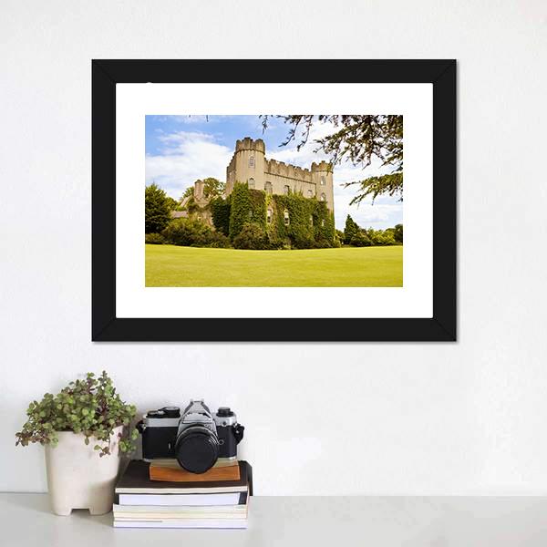 Medieval Irish Castle Canvas Wall Art-1 Piece-Framed Print-20" x 16"-Tiaracle