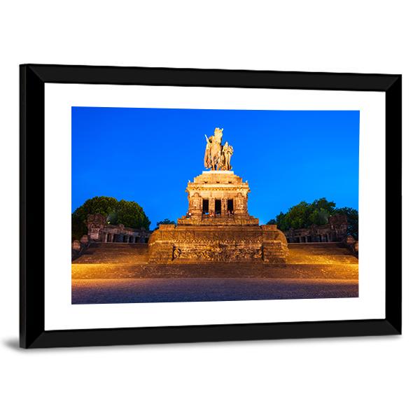 Memorial Of German Unity Canvas Wall Art-1 Piece-Framed Print-20" x 16"-Tiaracle