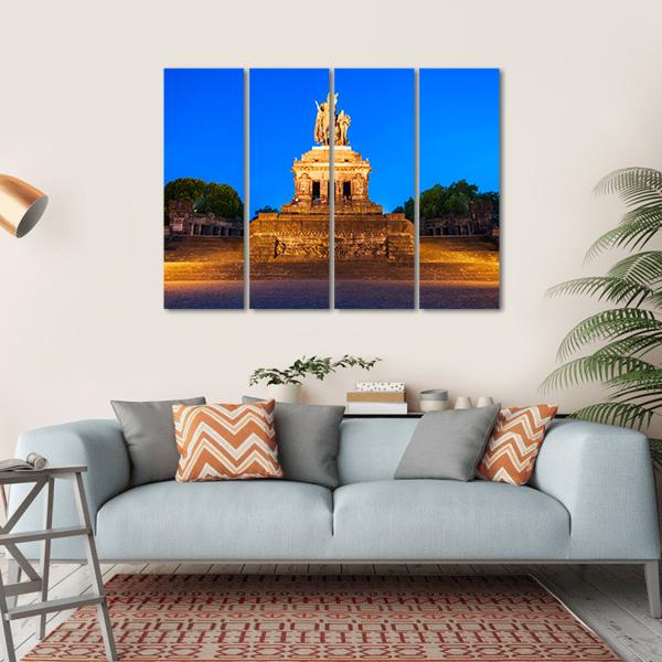 Memorial Of German Unity Canvas Wall Art-4 Horizontal-Gallery Wrap-34" x 24"-Tiaracle