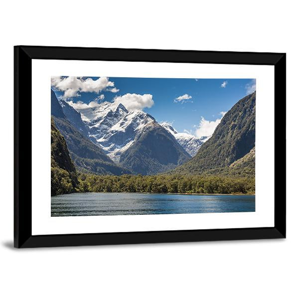 Milford Sound Fiordland Canvas Wall Art-3 Horizontal-Gallery Wrap-25" x 16"-Tiaracle