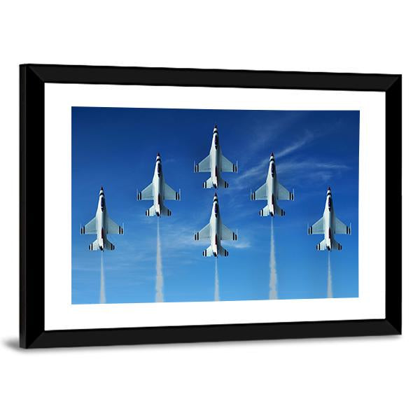 Military Aircrafts Canvas Wall Art-3 Horizontal-Gallery Wrap-25" x 16"-Tiaracle