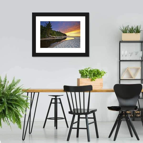 Miners Beach Michigan Canvas Wall Art-3 Horizontal-Gallery Wrap-25" x 16"-Tiaracle