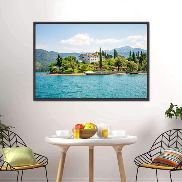 Monastery Of St Michael Canvas Wall Art-3 Horizontal-Gallery Wrap-25" x 16"-Tiaracle