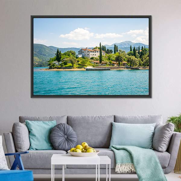 Monastery Of St Michael Canvas Wall Art-3 Horizontal-Gallery Wrap-25" x 16"-Tiaracle