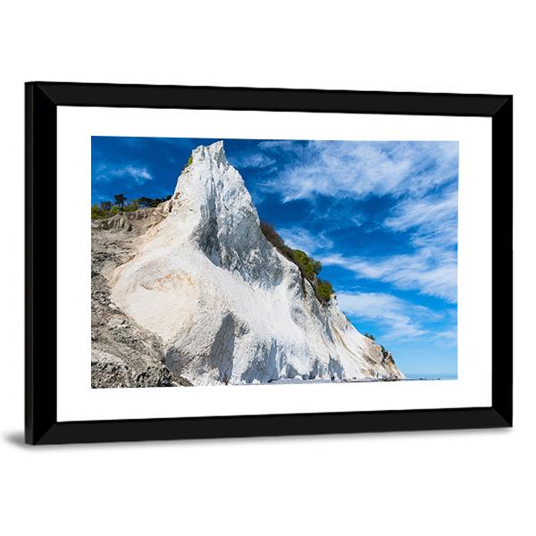 Mons Klint Cliffs Canvas Wall Art-3 Horizontal-Gallery Wrap-25" x 16"-Tiaracle
