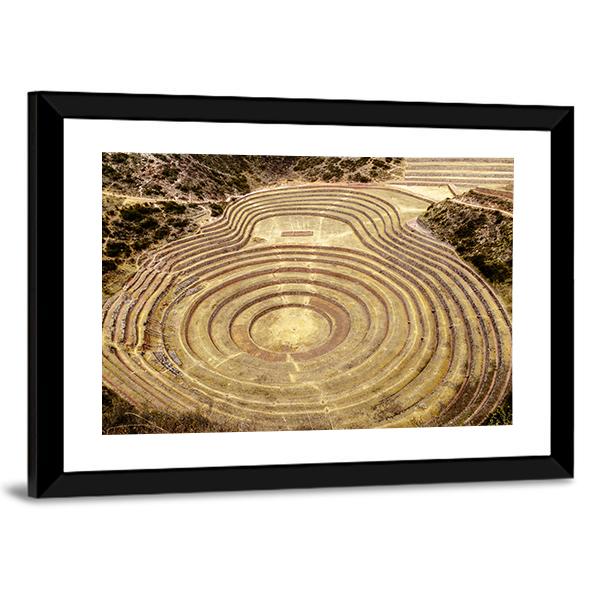Moray Quechua Peru Canvas Wall Art-3 Horizontal-Gallery Wrap-25" x 16"-Tiaracle