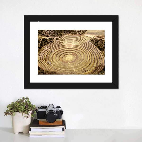 Moray Quechua Peru Canvas Wall Art-3 Horizontal-Gallery Wrap-25" x 16"-Tiaracle