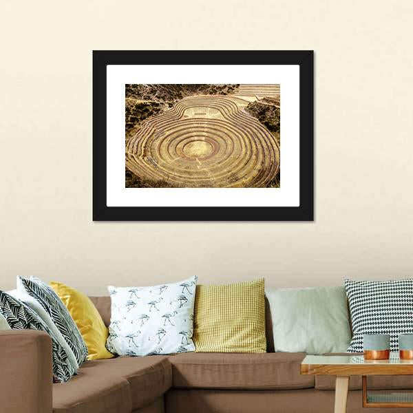 Moray Quechua Peru Canvas Wall Art-3 Horizontal-Gallery Wrap-25" x 16"-Tiaracle