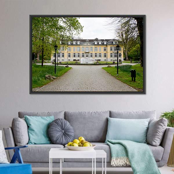 Morsbroich Museum Canvas Wall Art-3 Horizontal-Gallery Wrap-25" x 16"-Tiaracle