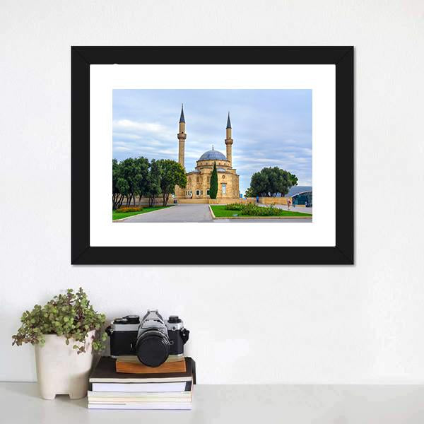 Mosque Of Sultan Hassan Canvas Wall Art-3 Horizontal-Gallery Wrap-25" x 16"-Tiaracle
